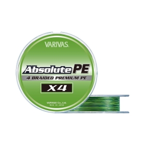 Varivas Absolute PE X4 150m #0.4 gevlochten lijn