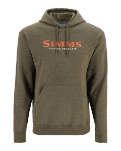 Simms Logo Hoody Military Heather XXL