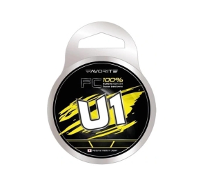 Favorite Fluorocarbon U1 FC 50 m #3,0/0,285 mm 13,2 lb