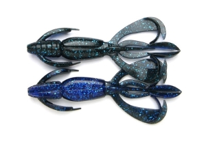 KEITECH 4,4“ Crazy Flapper 413T Black Blue 6 stuks
