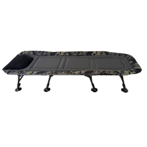 Vissersligstoel KRAKEN CAMO: 8 poten, draagvermogen 150 kg