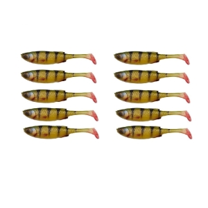 SET 10 stuks Savage Gear Craft Shad 7,2 cm 2,6 g Perch