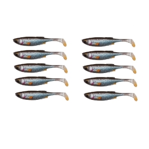 SET 10 stuks Savage Gear Craft Shad 8,8 cm 4,6 g Roach