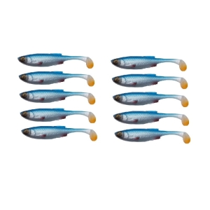 SET 10 stuks Savage Gear Craft Shad 8,8 cm 4,6 g Blue Pearl