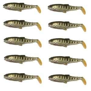 SET 10 stuks SG Craft Cannibal PT 8,5 cm Olive Pearl Silver Smolt