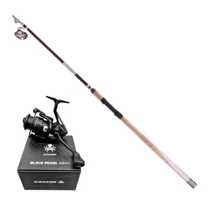 Complete Match Set: Kraken Black Pearl TELE MATCH 3,90m + Molen