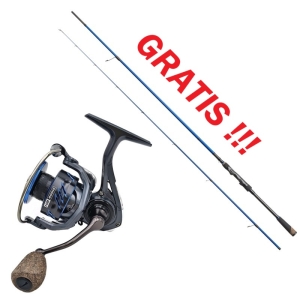 Promotiepakket: Hype Tackle H2 3000 Reel + Hype Tackle H2 Target Jig XF Hengel GRATIS!