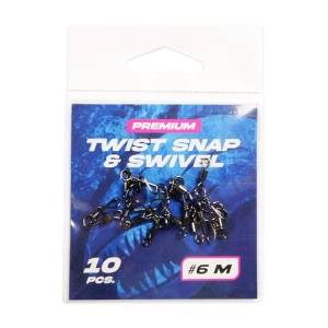 Hype Tackle Twist Snap Speld met Wartel #6 M