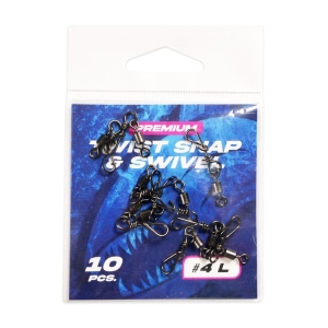 Hype Tackle Twist Snap Speld met Wartel #4 L