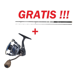 Hype Tackle H2 3000 Werpmolen + GRATIS SG MPP2 274cm 10-30g 2-delige Hengel Pleciona X Anniversary
