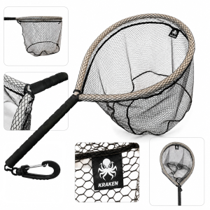 Kraken Black Pearl Schepnet 55×45/30cm