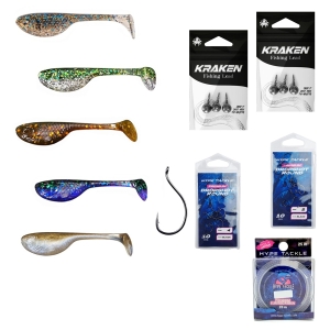 Grote Dropshot Set Hype Tackle Budda Lure 5 cm – 77-delig
