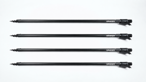 Set van 4 stuks KRAKEN Black Pearl Bankstick 75-125cm
