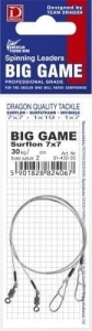 Dragon 7x7 Surflon BIG GAME 30kg 60cm 2pc