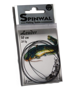 Spinwal Catfish leader 50cm 20kg 2pc