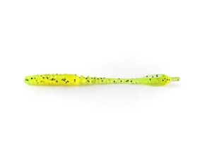 FishUP ARW Worm 5.5cm #055 Chartreuse Black 12pc