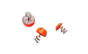 Svartzonker Schroef-in Dot Fl.Orange Lead 4,5g 3st