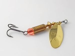 POLSPING CMA spinner 6g puur messing
