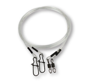 EFFZETT MONO SPIN LEADER 55cm 27kg 1.0mm 2pc