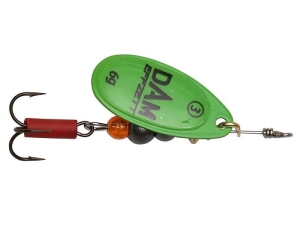 DAM EFFZETT FLUO SPINNER 10g #4 GREEN