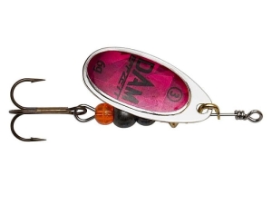 DAM EFFZETT FLUO SPINNER spinners 10g #4 MAGENTA PRIS
