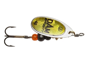 DAM EFFZETT FLUO SPINNER spinner 4g #2 GOLD PRISMA
