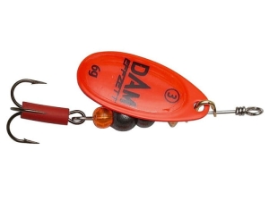 DAM EFFZETT FLUO SPINNER 4g #2 RED