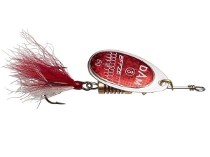 DAM EFFZETT STANDARD DRESSED 3g spinner #1 REFLEX RED