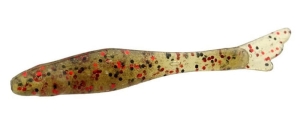 FishUP Tiny 1,5" #045 Gr Pumpkin/Red&Black 12pc