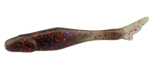 FishUP Tiny 1,5" #050 Gr Pumpkin Brown/Red&Purple 12pc