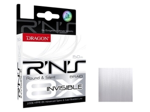 DRAGON R'N'S 8X INV 0.12mm 150m CLEAR gevlochten lijn