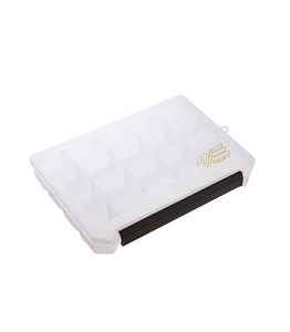 Versus doorzichtige kleur accessoire doos 25.5 x 19 x 4cm