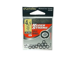 Schakelring HYPER STRONG 4,5mm/21kg 10st