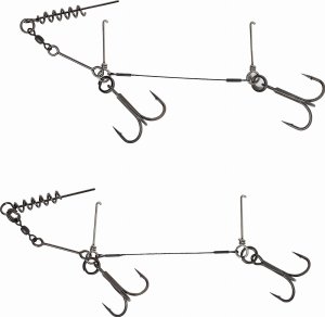 Savage Gear 1x7 TI Kurkentrekker Stinger 2x#1/0 23kg 1pc