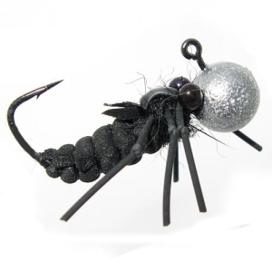 Micro Jig Realistic Libelle Zwart 2g