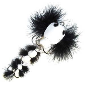 Drijvende Jig Bullhead Wit 10cm #2/#6