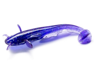 FishUP Meerval 2" #060 Donker Violet/Pauw&Sil 10st