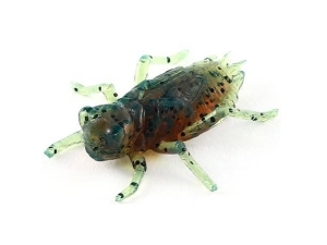 FishUP Libelle 1.2" 3cm #017 Motor Oil Pepper 10pc