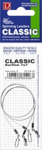 Dragon 7x7 Surflon Classic 12kg/20cm leader 2pc