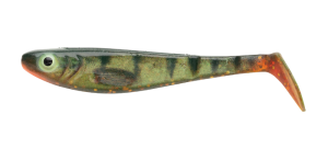 MCPERCH SHAD 75mm Motoroil Perch 8pc