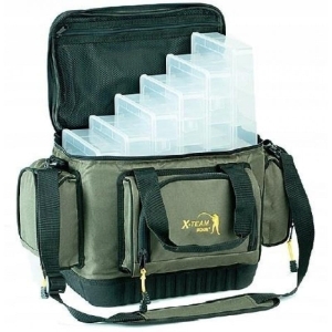 Tas JAXON gevoerde bodem +6 vakken 47/30/27cm