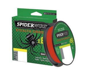 Spiderwire Stealth glad 8 150m 0.07mm 6kg Code Rood