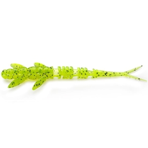 FishUP Catfish 3" 75mm #055 Chartreuse Black 8pc