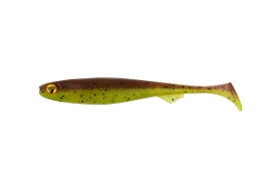 Slick Shad 9cm 5g UV Green Pumpkin 1pc