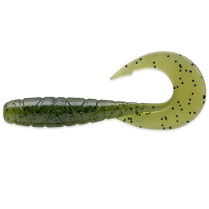 FishUP Mighty Grub 3.5" 90mm #042 Watermelon Seed 7pc