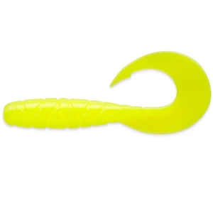 FishUP Mighty Grub 3.5" 90mm #046 Lemon 7pc