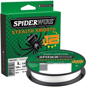 Stealth Smooth 12 150m 0.15mm 16.5kg Translucent