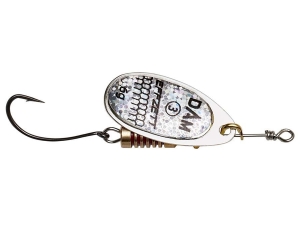 DAM SINGLEHOOK SPINNER #3 6g SINKING REFLEX SILVER