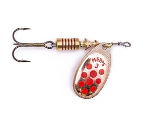 Mepps AGLIA DECOREES copper/red dots 3/6,5g