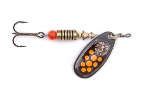 Mepps BLACK FURY Black/Red/Orange 0/2g